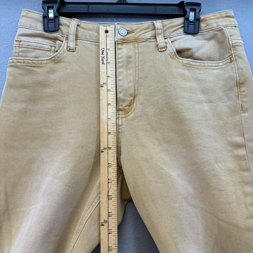 Vervet Blue Women's Jeans 30 (10) Sun Beige Factory Distressed Raw Hem Preppy - Picture 11 of 12